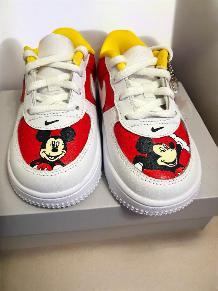 Custom infant Mickey Mouse AF1s