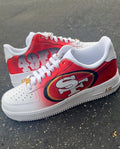 Custom 49ers AF1s