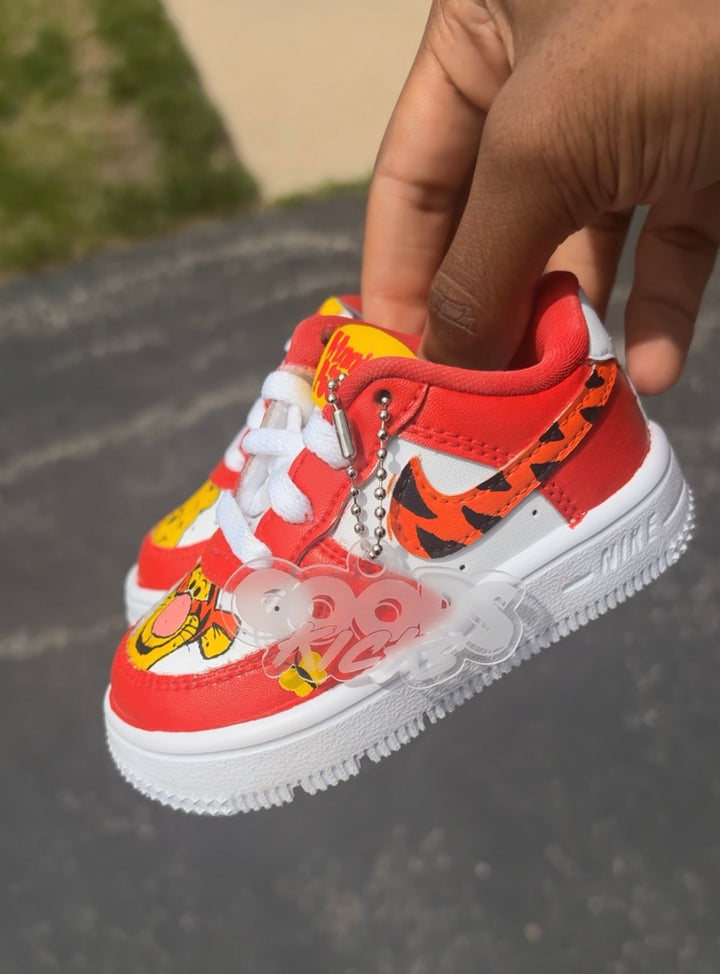 Custom Winnie the Pooh AF1s