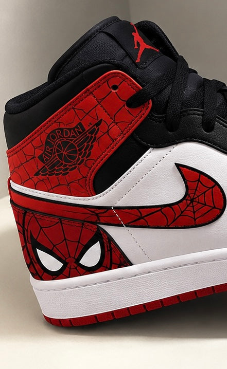 Custom Spider-Man AJ1s