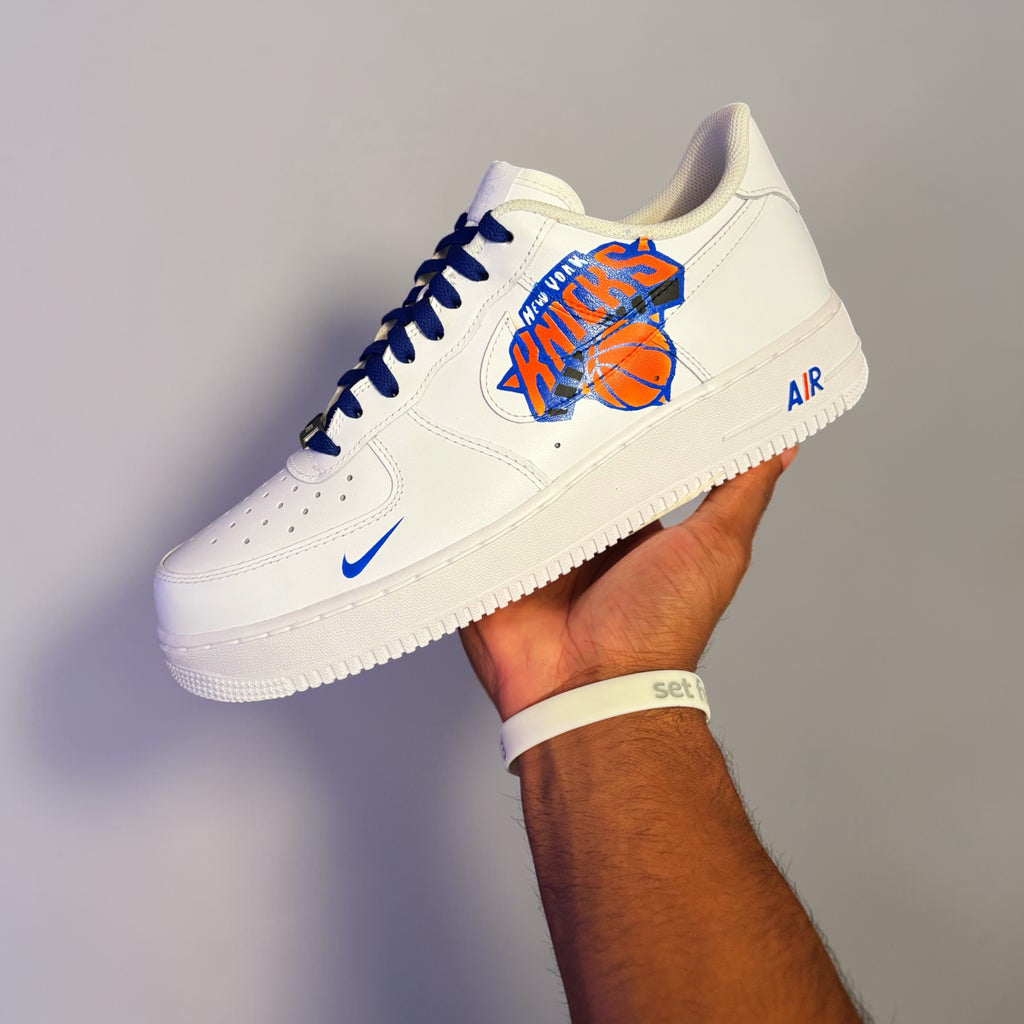 Custom NY Knicks AF1s