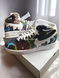 Galaxy hightop AF1s
