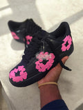 Pink denim tears AF1s