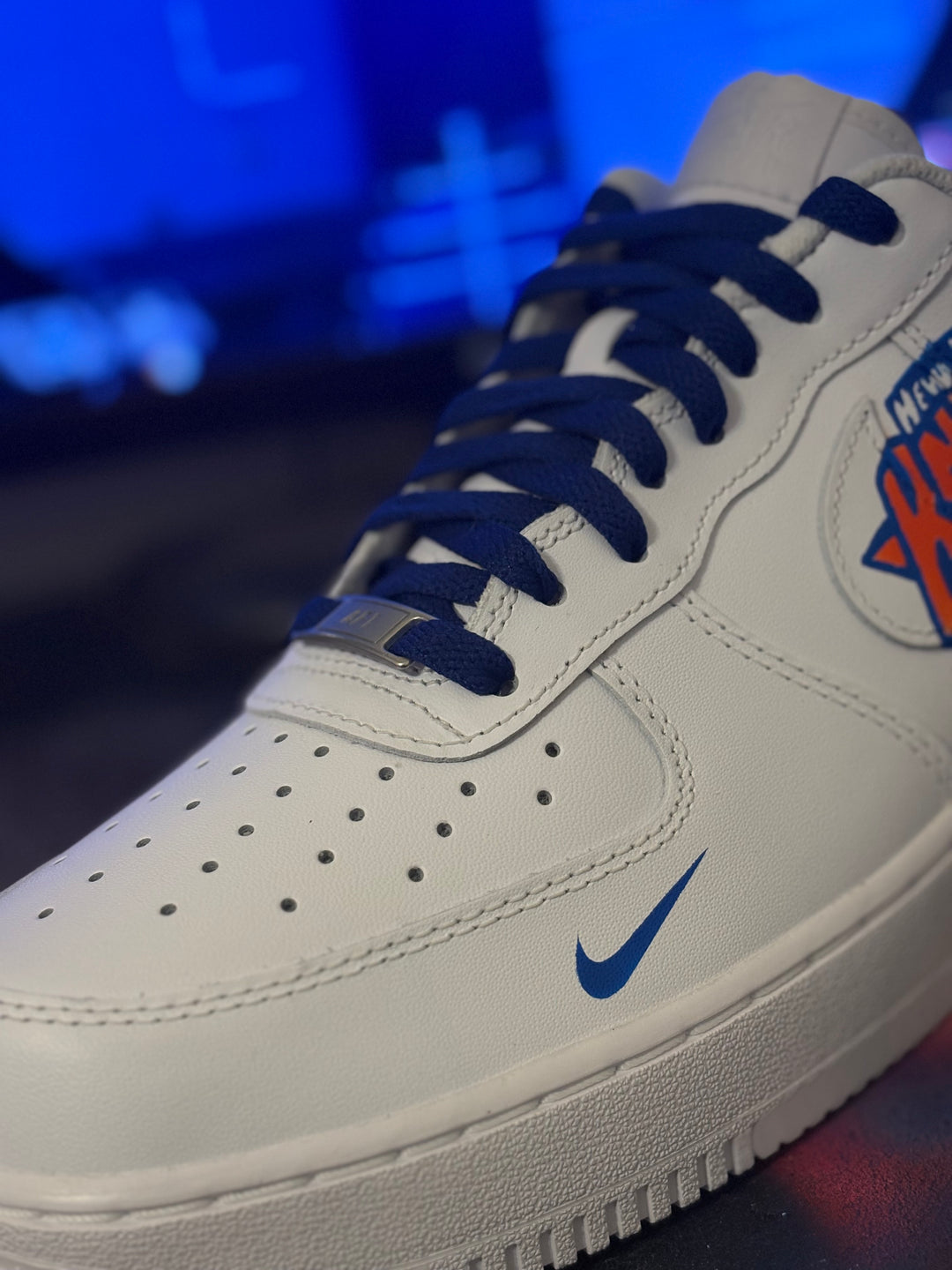 Custom NY Knicks AF1s