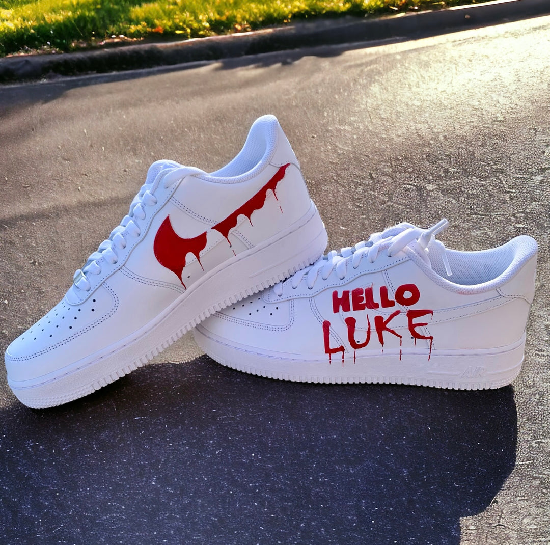 Custom Scream Horror AF1s
