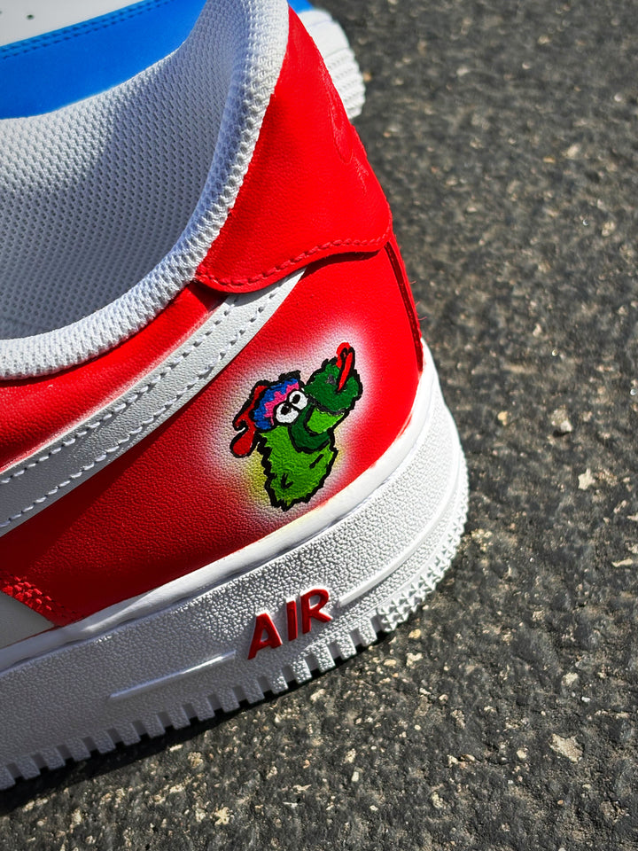 Custom Phillies AF1s