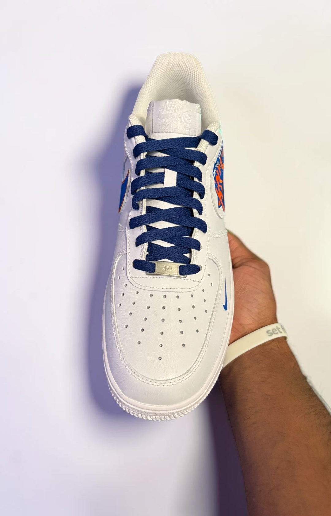 Custom NY Knicks AF1s