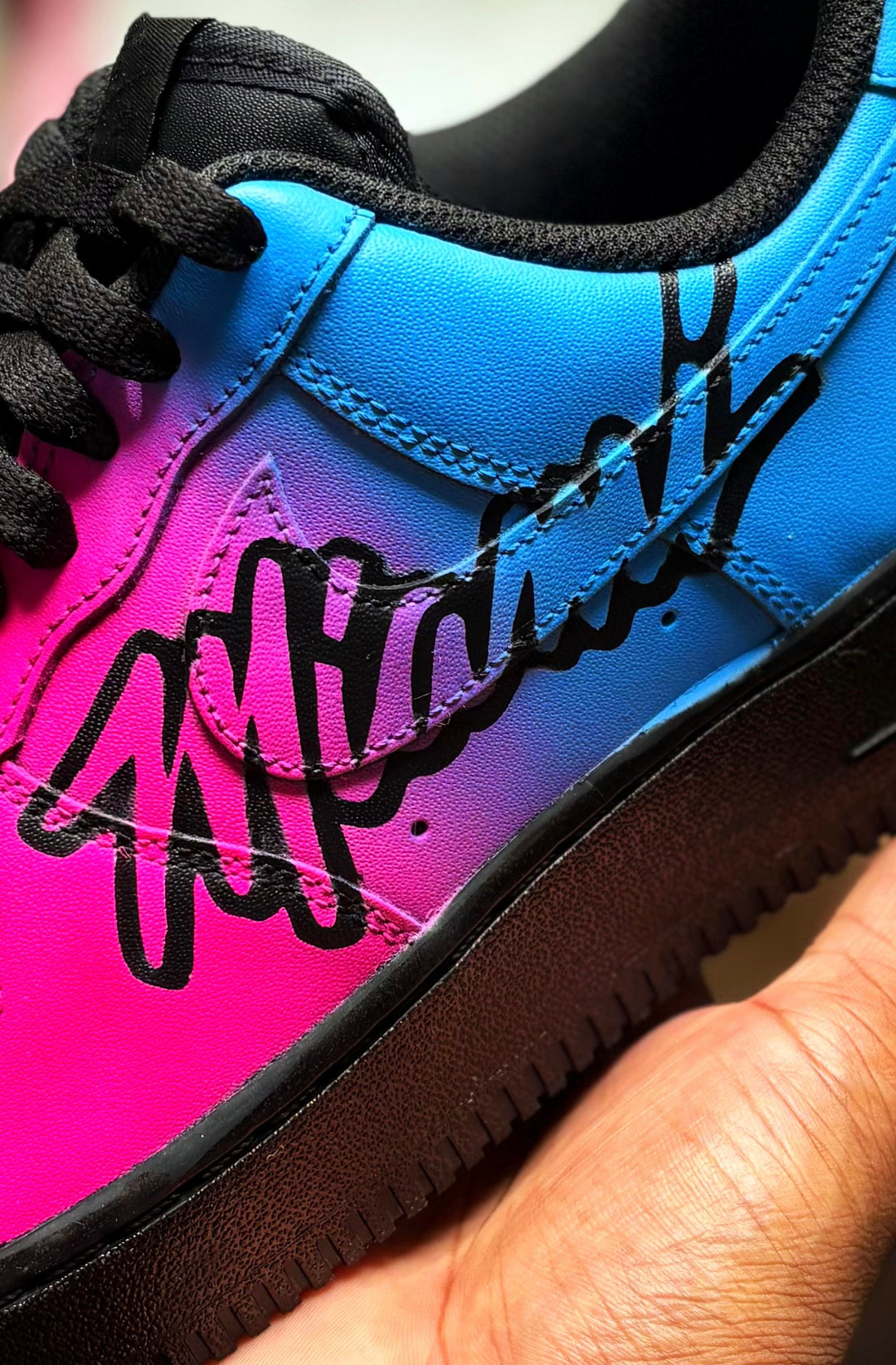 Custom Miami Heat AF1s