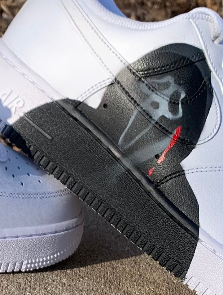 Custom Scream Horror AF1s