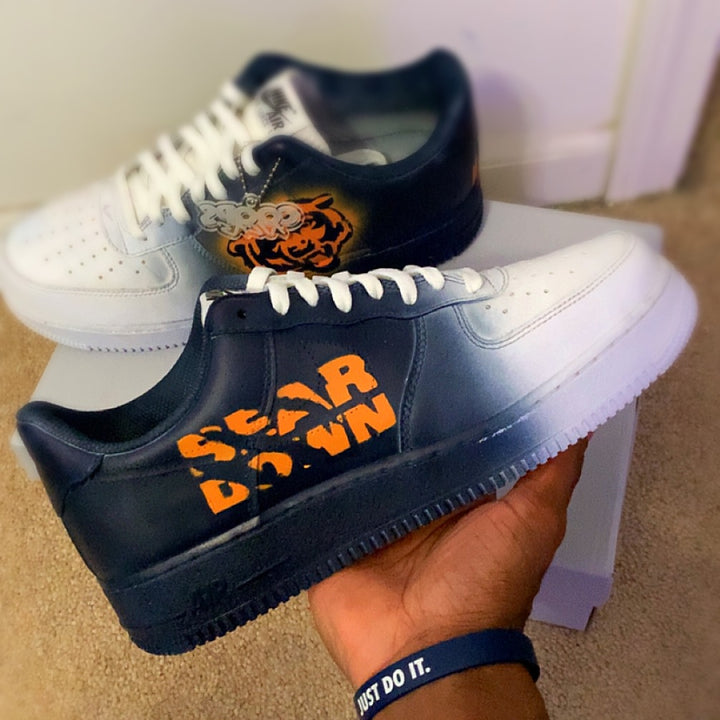 Custom Chicago Bears AF1s